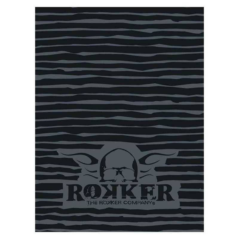 Rokker 8101-OS Шарф-хомут Logo Stripes Черный  Black