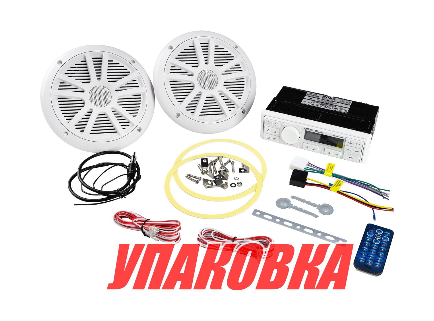 Купить Морская аудиосистема 1DIN BOSS MCK500WB.6 (комплект2) (упаковка из 9 шт.) Boss Audio MCK500WB.6_pkg_9 7ft.ru в интернет магазине Семь Футов