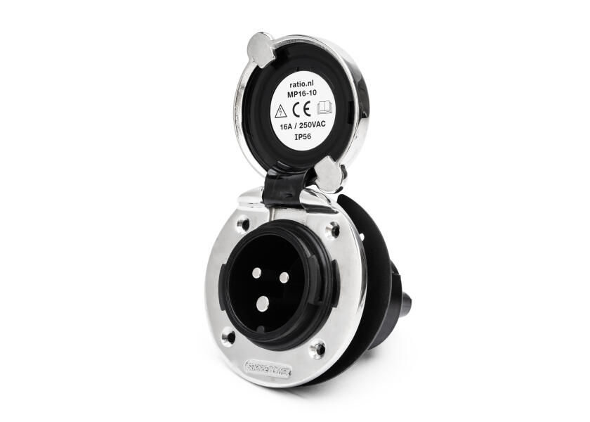 Купить Shore Power Plug Inlet / MP16 / stainless steel 50466-bvs 7ft.ru в интернет магазине Семь Футов