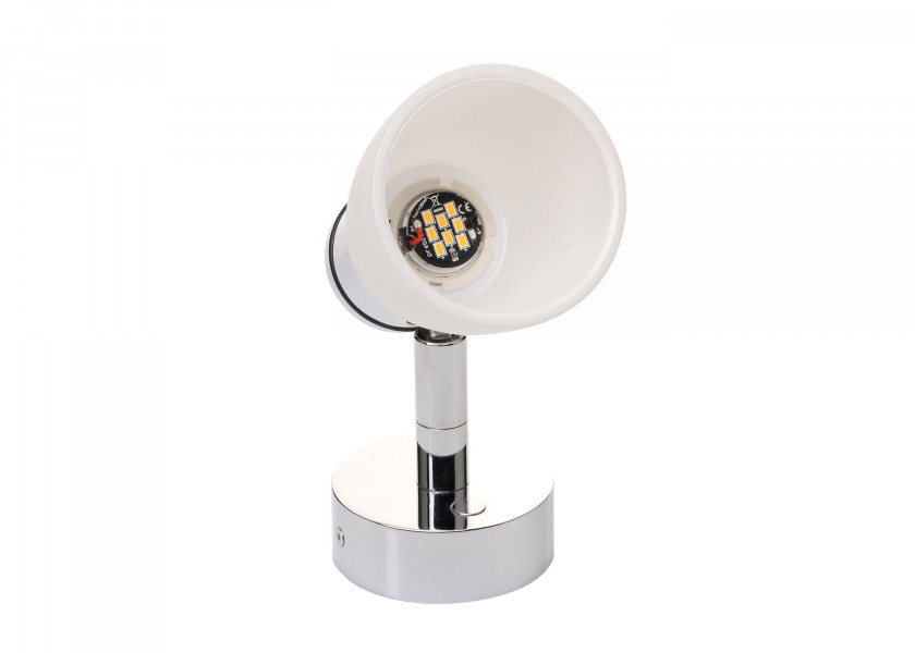 Купить PREBIT 21111905 R1-1 Светодиодный накладной светильник / полированный хром, мелово-белое стекло 25895-bvs 7ft.ru в интернет магазине Семь Футов