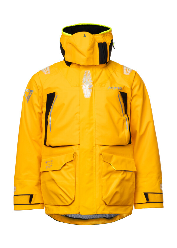 Купить MUSTO 82189_772-L Женская куртка HPX GORE-TEX Pro Ocean / золотой/черный / Размер одежды: L 7ft.ru в интернет магазине Семь Футов