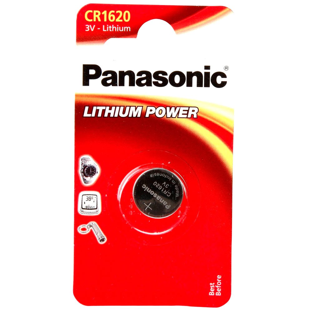 Panasonic CR1620L/1BP 1 CR 1620 Литиевые аккумуляторы Серебристый Silver