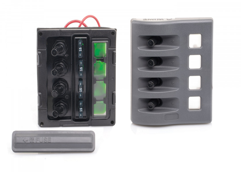 Купить BLUE SEA Weatherproof Fuse Panels with ATO fuse / 4-section 32882-bvs 7ft.ru в интернет магазине Семь Футов