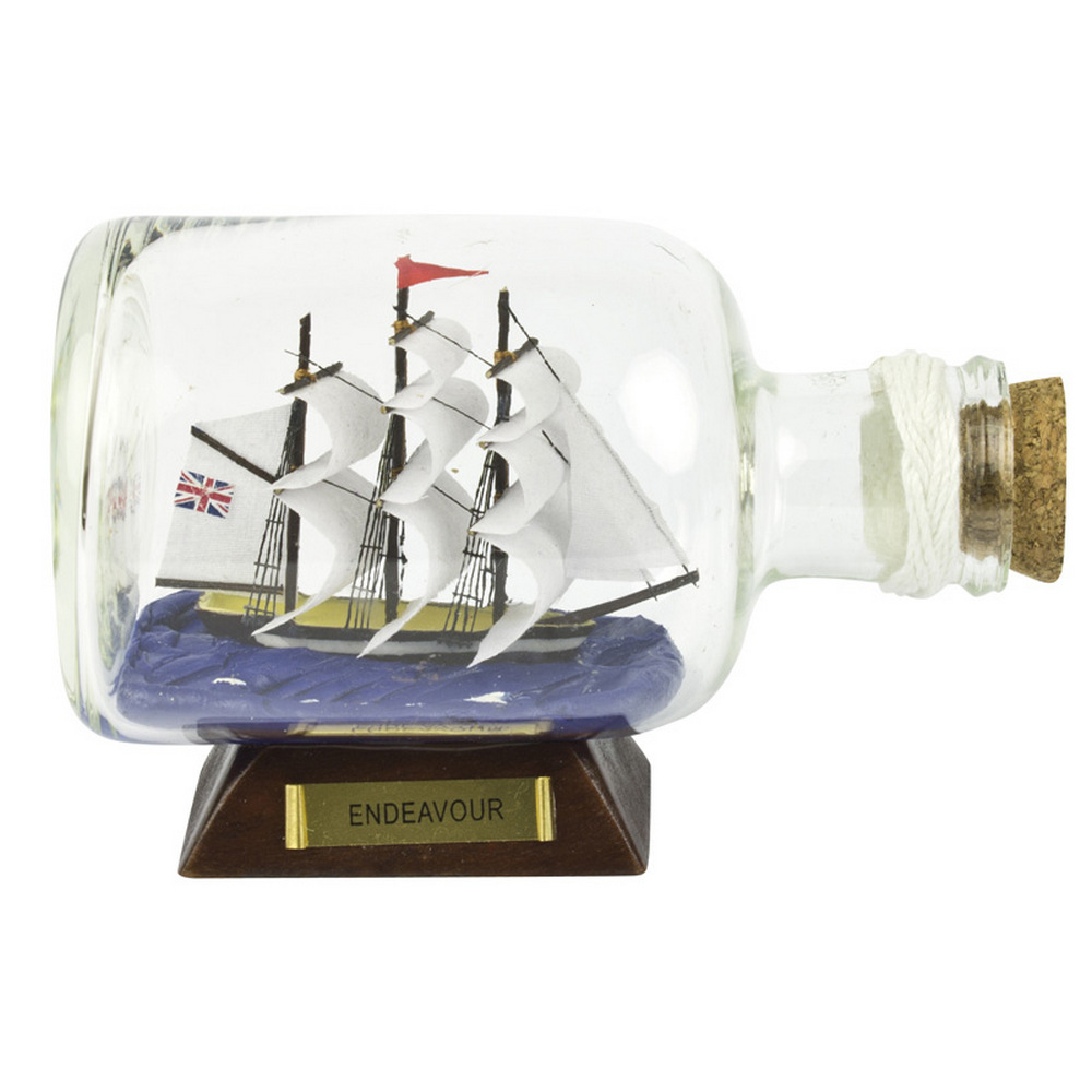 Корабль в бутылке "Endeavour" Nauticalia 2169 140мм