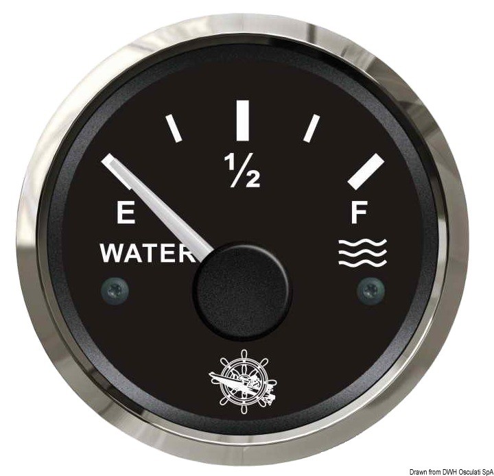 Купить Water level gauge 240/33 Ohm black/glossy, 27.321.03 7ft.ru в интернет магазине Семь Футов