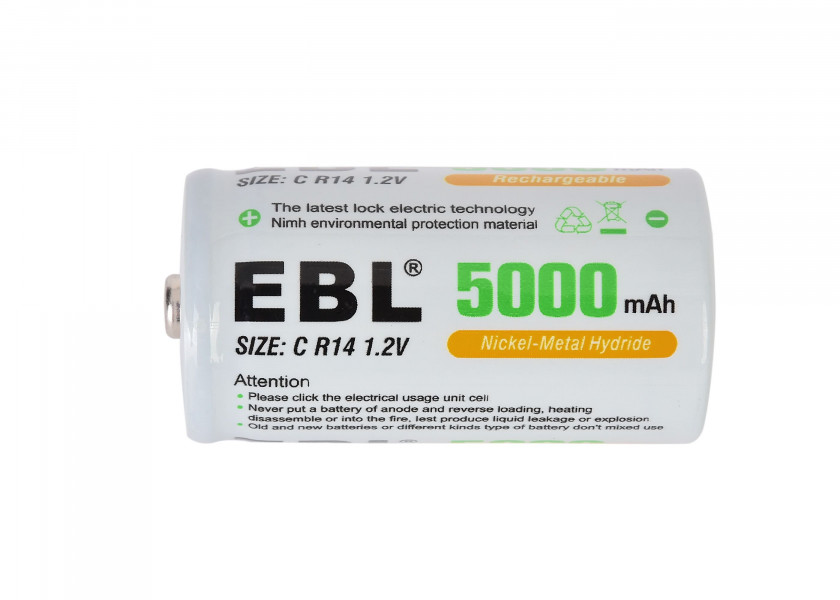 Купить Сменный аккумулятор EBL типа C / R14 / 5000 мАч 22673-bvs 7ft.ru в интернет магазине Семь Футов