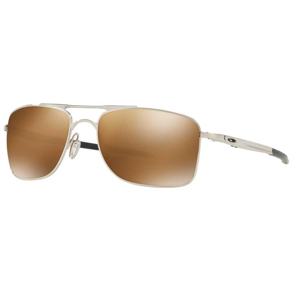 Oakley OO4124-0962 Gauge 8 L Prizm Поляризованные Очки Polished Chrome Prizm Tungsten Polarized/Cat3