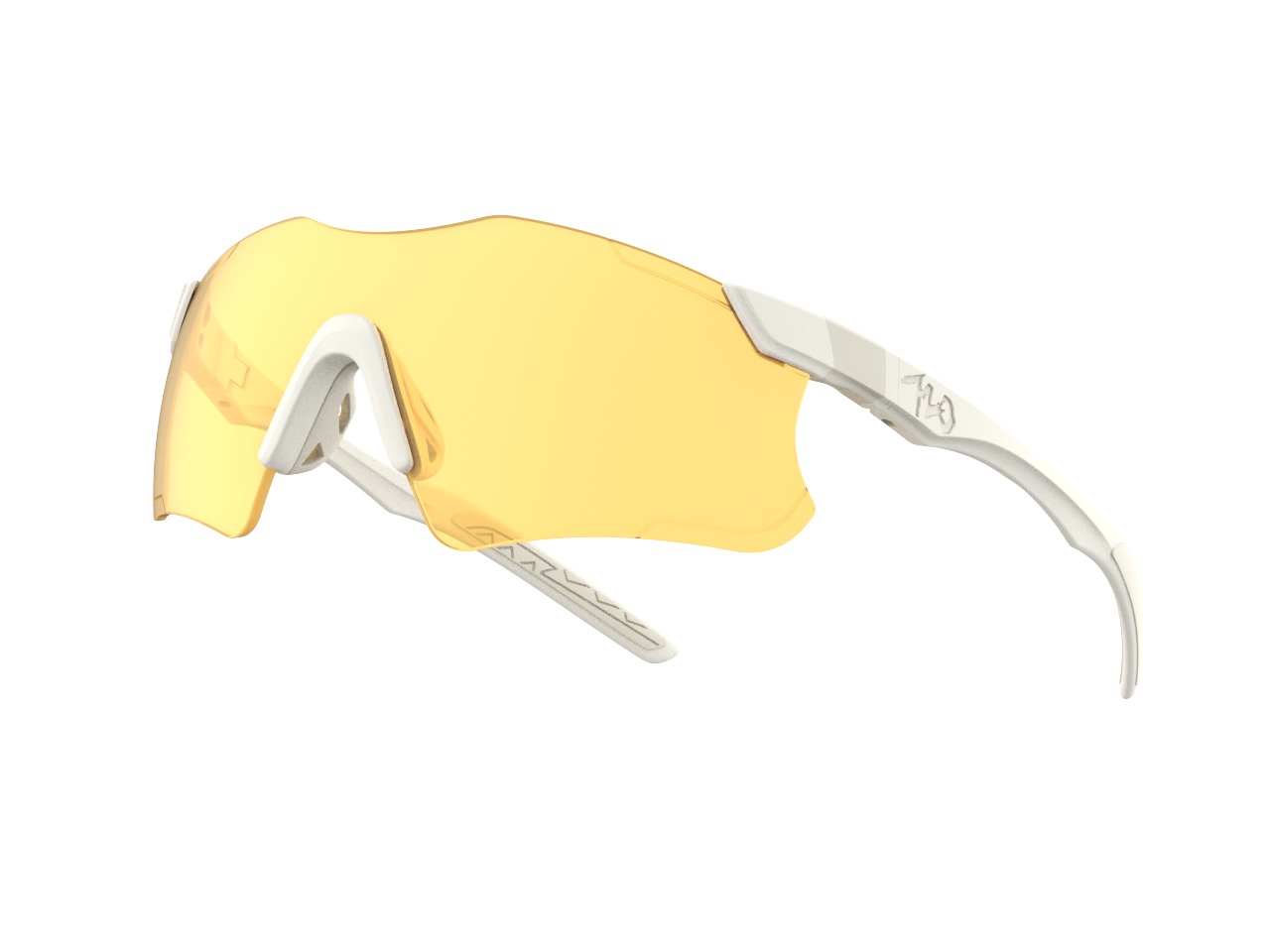 Купить Спортивные очки 720armour Elfo / Matte White / Yellow HiColor Lens, b392-sp2-hc 7ft.ru в интернет магазине Семь Футов