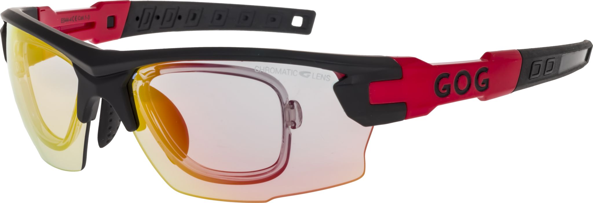 Купить Спортивные очки с диоптриями GOG Steno C / Matt Black-Red / Photochromic Red Lens, rx-e544-4r 7ft.ru в интернет магазине Семь Футов