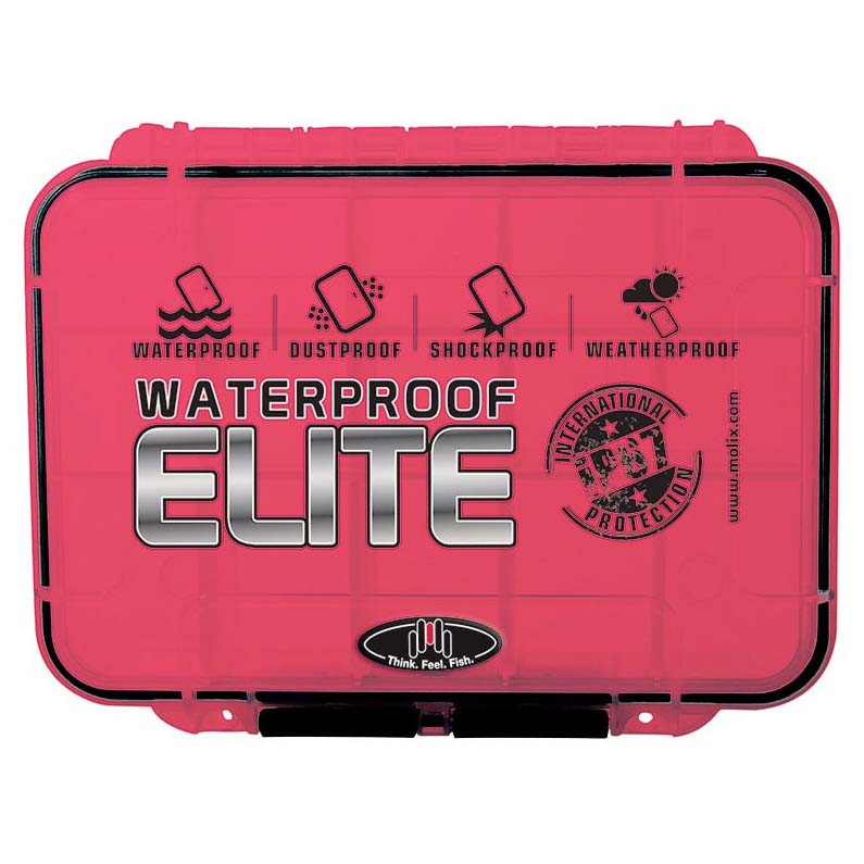 Molix EWP-02C Waterproof Elite 02 коробка Красный  Red 23 x 17.5 x 5.3 cm 