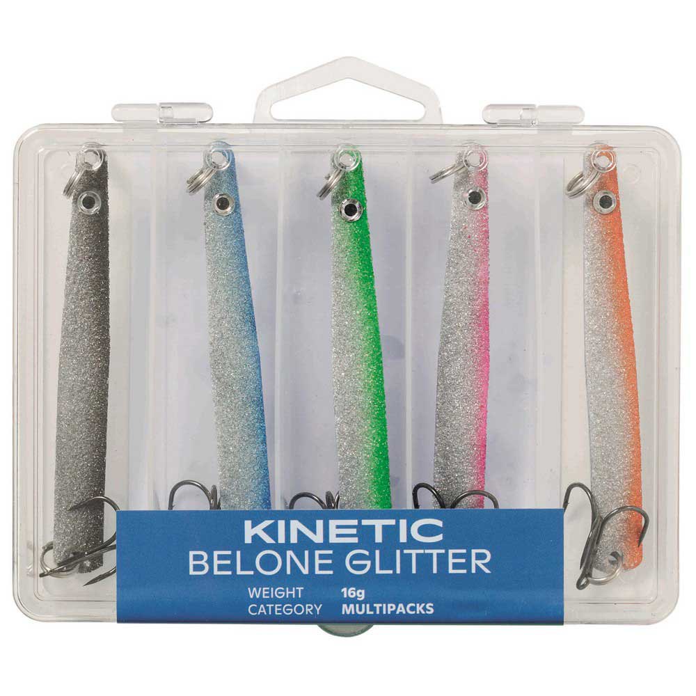 Kinetic E130-012-163 Belone Glitter Джиг 24g Многоцветный Multicolour