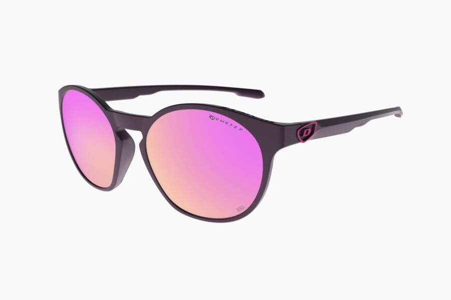Купить Спортивные очки Demetz Gain / Matte Purple Grey Polarized with Purple Mirror Cat.3, gain56sv53 7ft.ru в интернет магазине Семь Футов