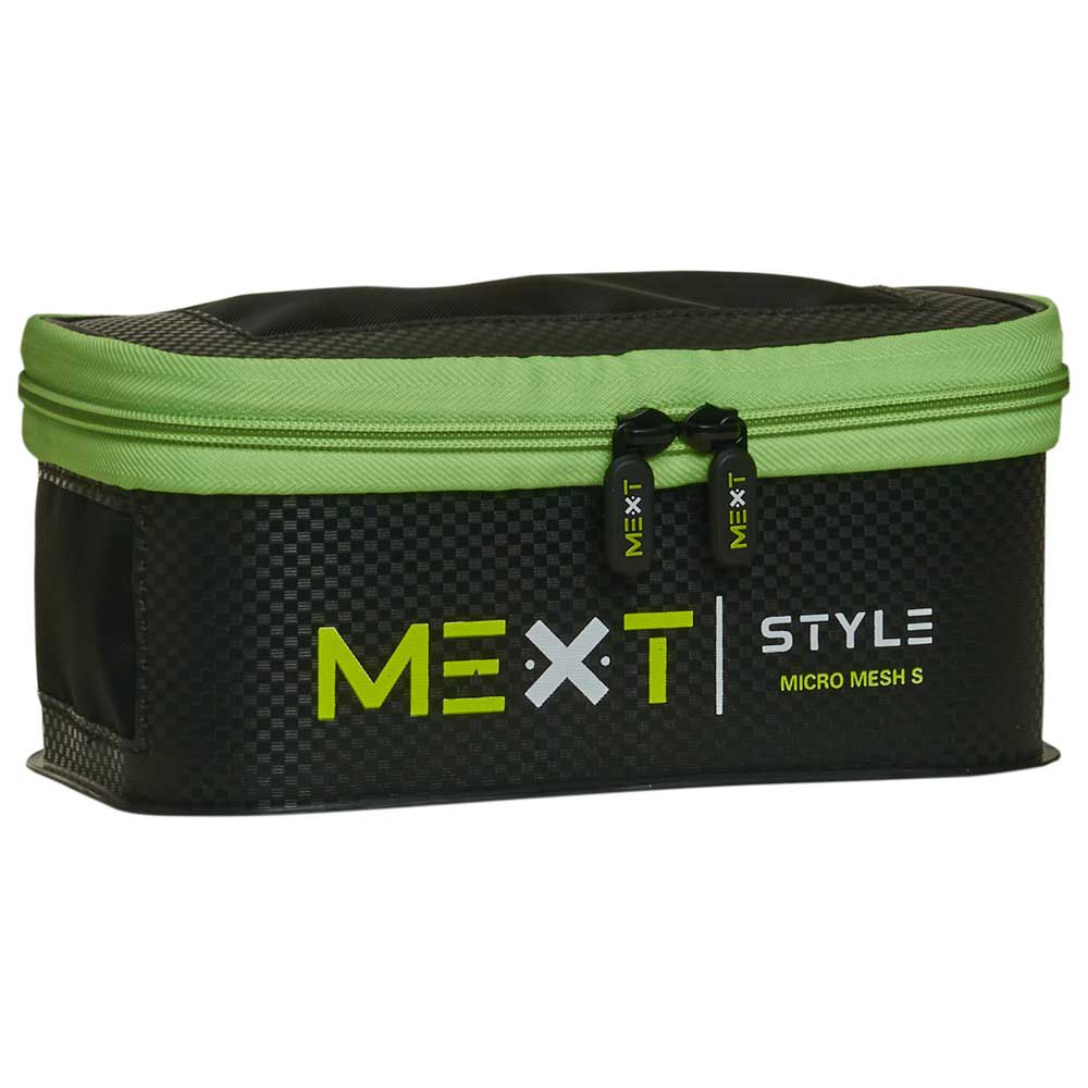Mext tackle M0300003 Style EVA Micro Mesh S Мешочек С Приманкой Black / Green 13 x 22 x 8 cm