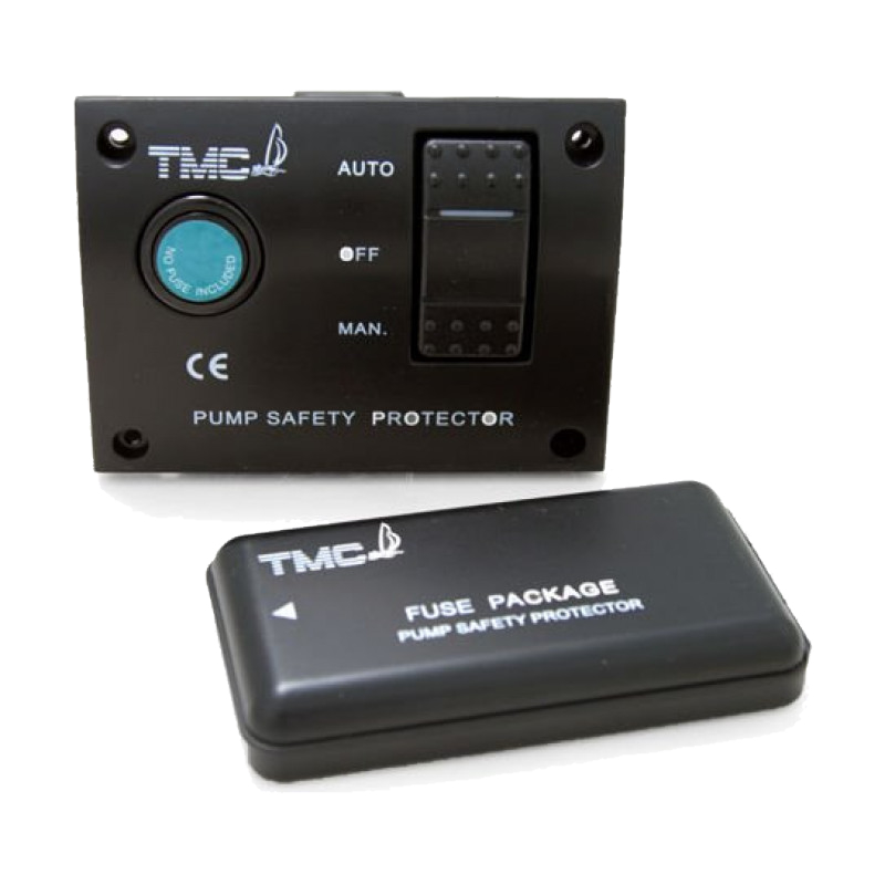 Панель управления трюмной помпой TMC 0240301-24 24В с блоком предохранителей