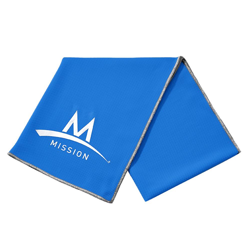 Mission 107165IN полотенце Enduracool Large Techknit Голубой Blue 84 x 31 cm