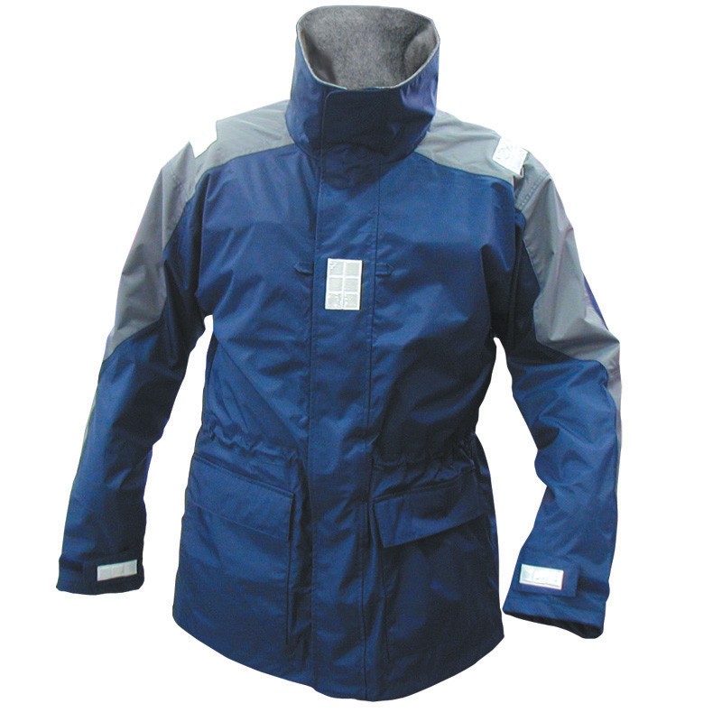 Куртка водонепроницаемая Lalizas IT 40317 для прибрежного парусного спорта размер L синяя из нейлона Oxford