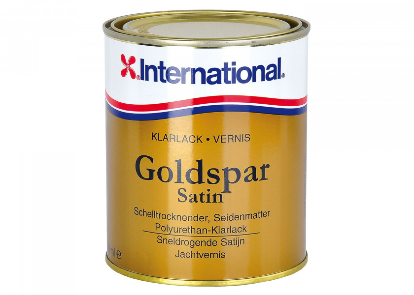 Купить INTERNATIONAL GOLDSPAR SATIN Однокомпонентный прозрачный лак / Содержимое: 2,5 л. 7ft.ru в интернет магазине Семь Футов