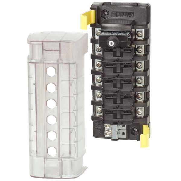Блок автоматических выключателей Blue Sea ST-CLB 5050 32В 32/40А на 6 независимых цепей