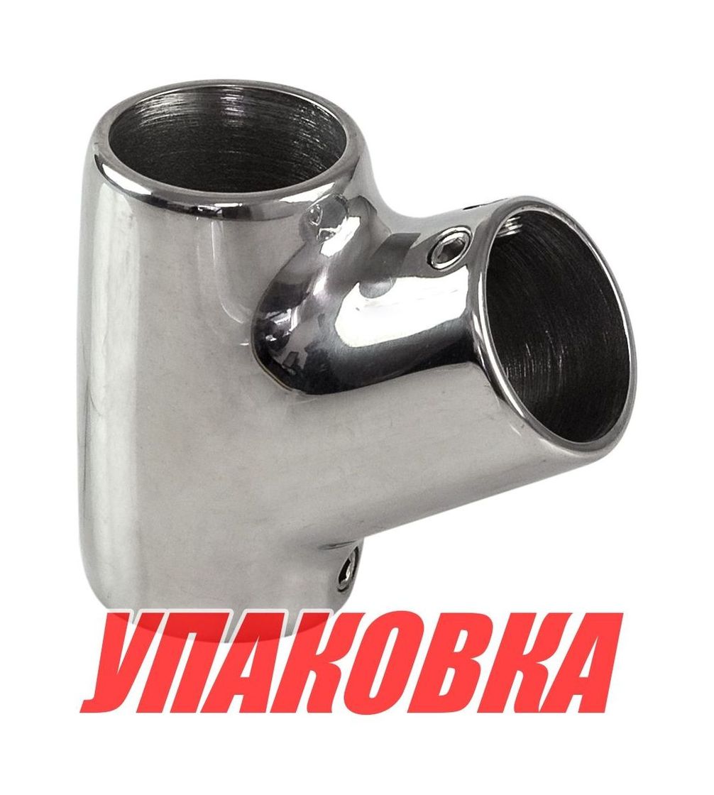 Купить Тройник леера (22,2 мм), 60 град, Marine Rocket (упаковка из 10 шт.) S.M0824-22_MR_pkg_10 7ft.ru в интернет магазине Семь Футов