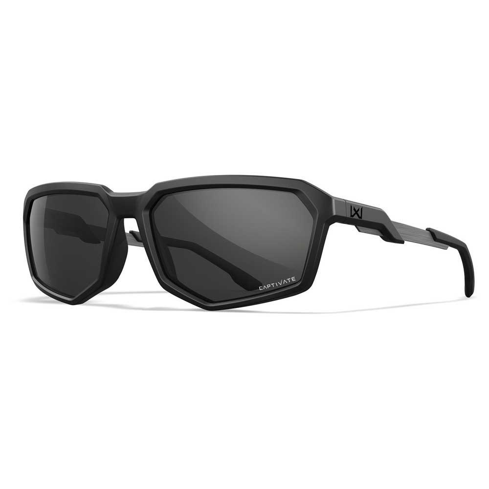 Wiley x AC6RCN02 поляризованные солнцезащитные очки Recon Captivate Grey Cat3