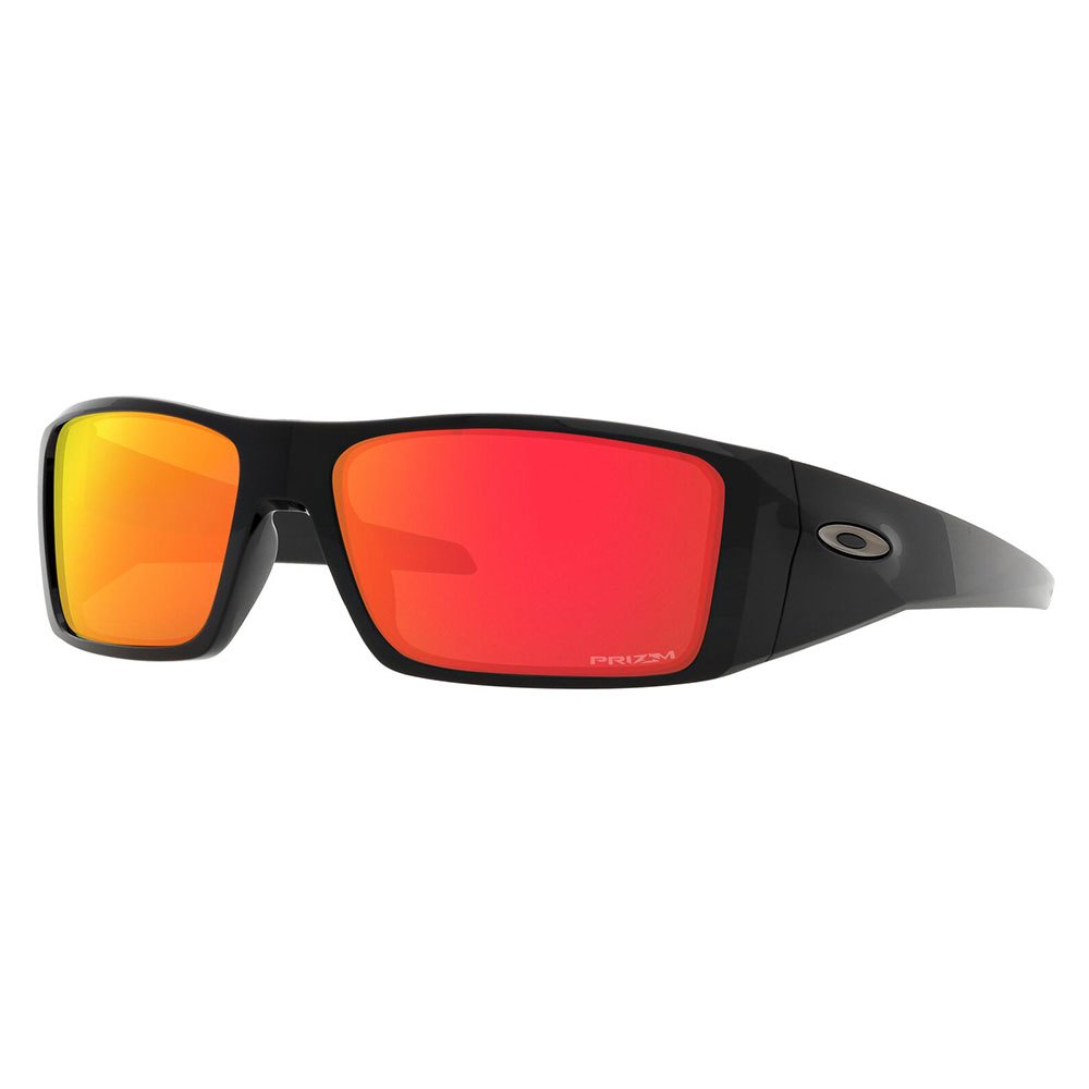 Oakley OO9231-0661 Heliostat Prizm Солнцезащитные Очки Polished Black Prizm Ruby/CAT3