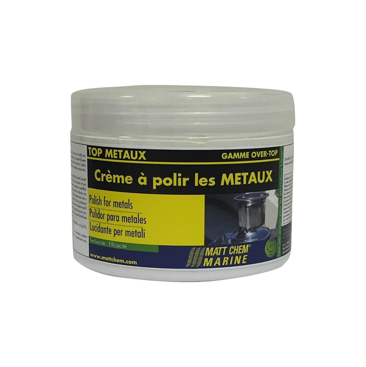 Купить Полировочная паста Matt Chem Marine Top Metaux 342M для металла 500мл 7ft.ru в интернет магазине Семь Футов