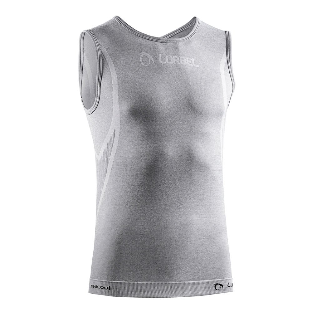 Lurbel 00A2.273U.2828-XL Безрукавная базовая футболка Oxigeno Серый Ice Gray XL