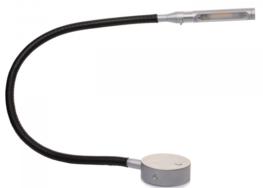 Купить PREBIT LED Flexlight 07-1 / mat chrome with black leather cover 25907-bvs 7ft.ru в интернет магазине Семь Футов