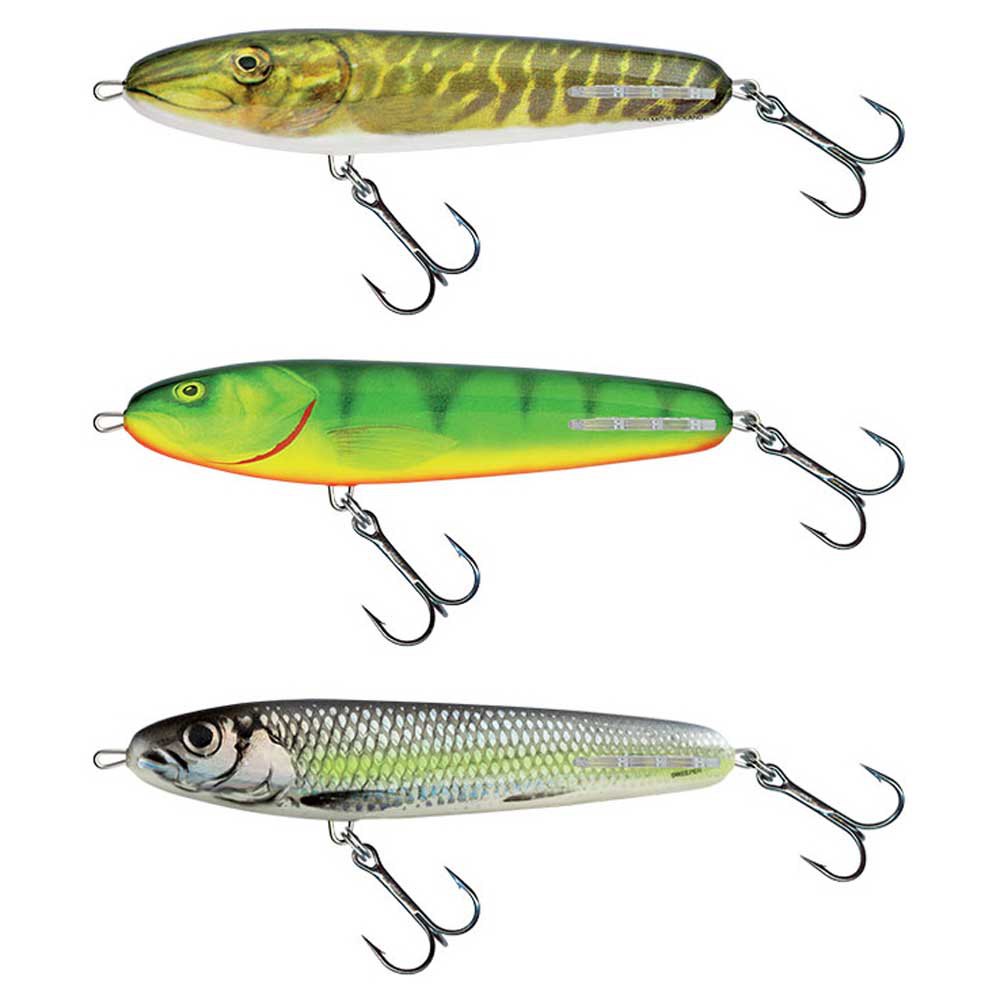 Salmo QSE002 Sweeper 100 Mm 19g Многоцветный  Silver Chartreuse Shad