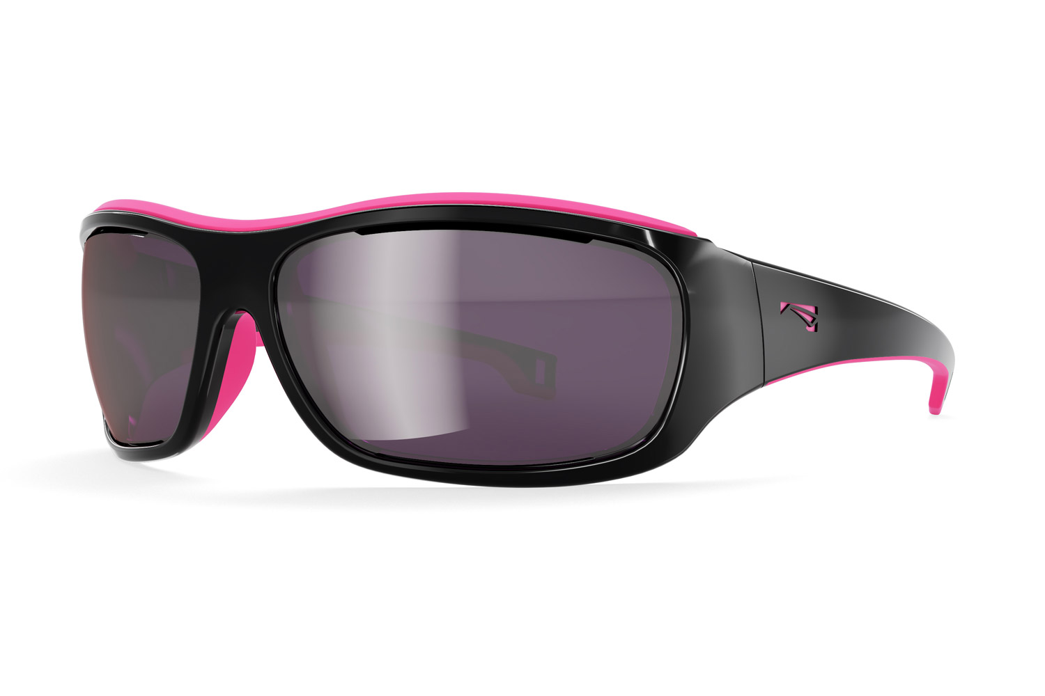 Купить Спортивные очки LiP Tide / Gloss Black - Pink Rubber / PC / Vivide Silver Copper Smoke, 3263 7ft.ru в интернет магазине Семь Футов