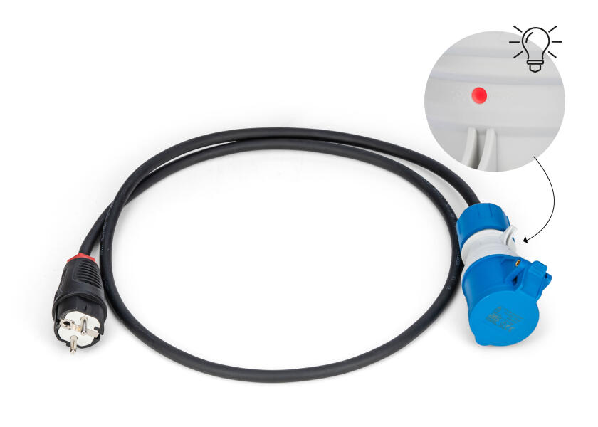 Купить Adapter Cable CEE Coupling to SCHUKO Plug with Power Indicator / 1.5 metres 76553-bvs 7ft.ru в интернет магазине Семь Футов