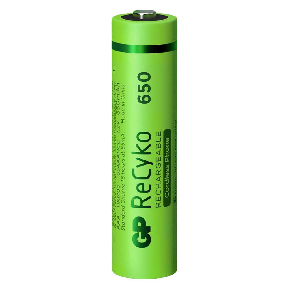 Gp batteries 12065AAAHCE-C4 ReCyko NiMH Akkus DECT-Telefon Аккумуляторная батарея Золотистый Green
