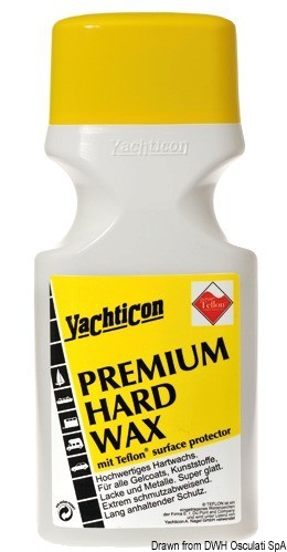 Защитный твёрдый воск с покрытием Teflon Yachticon Premium Hart Wax 00469 500 мл
