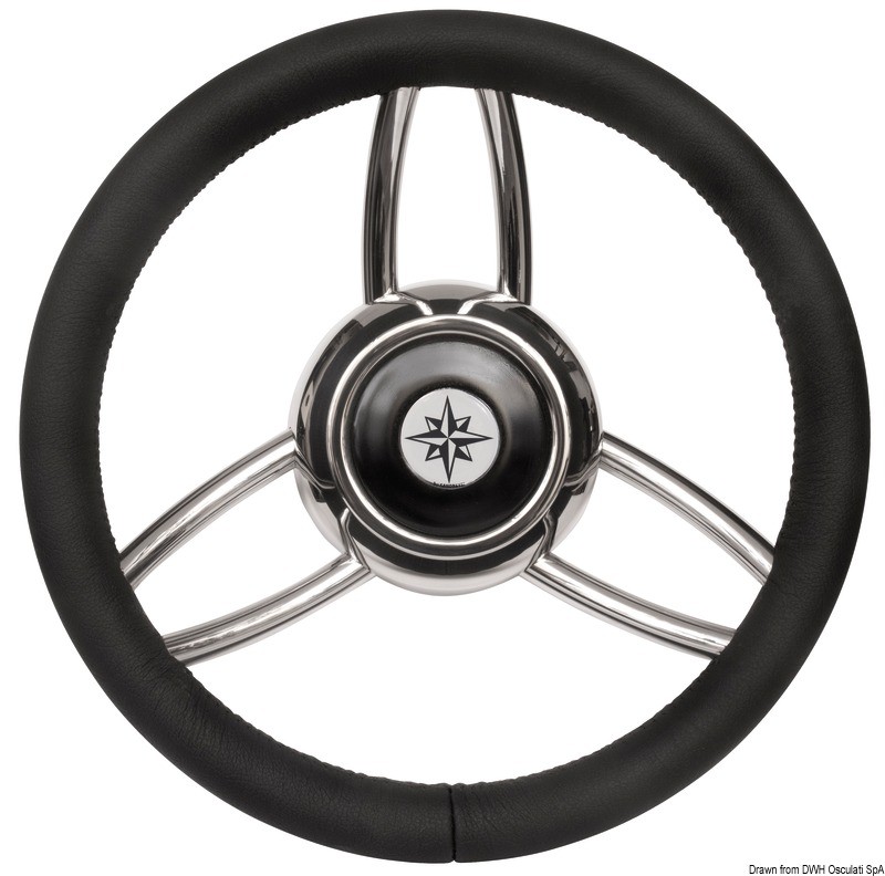 Купить Blitz steering wheel w/soft polyurethan ring black, 45.169.01 7ft.ru в интернет магазине Семь Футов