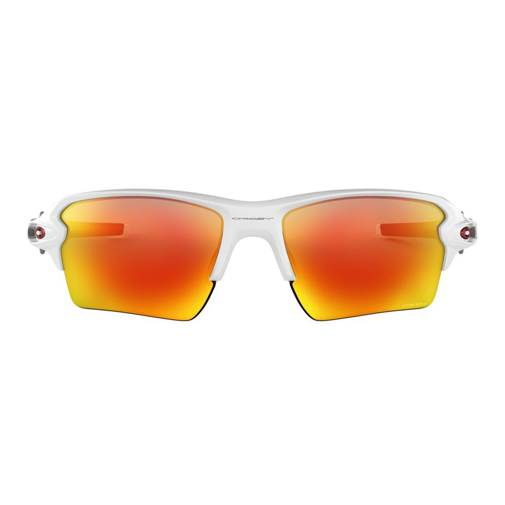 Oakley OO9188-9359 Солнцезащитные очки Flak 2.0 XL Prizm Polished White Prizm Ruby/CAT3