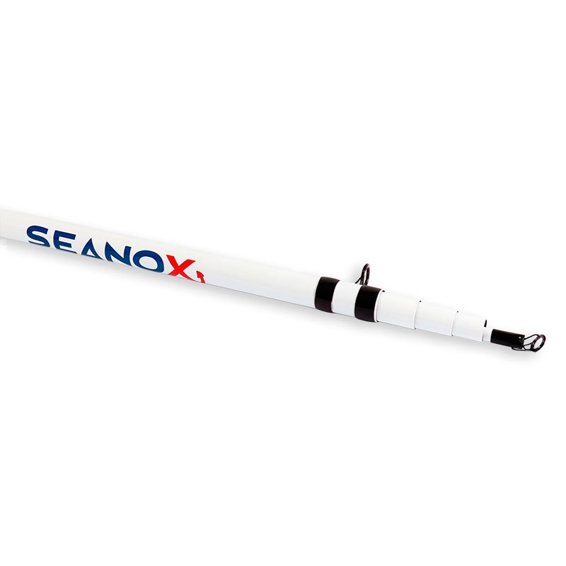 Seanox 475400 Fiber Pole Телескопическая удочка для серфинга Белая 5.00 m 