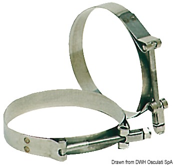 Купить Heavy Duty SSt Clamp 122-130mm 18.028.10 7ft.ru в интернет магазине Семь Футов