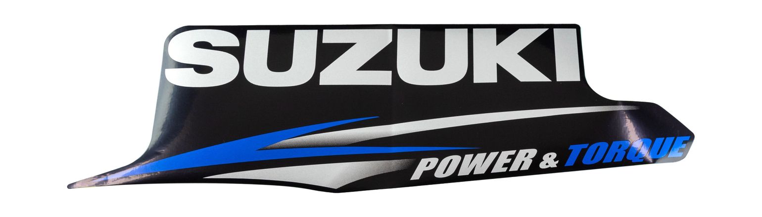 Купить Наклейка капота Suzuki DT9.9A-15A (Suzuki), левая 6145395L10000 7ft.ru в интернет магазине Семь Футов