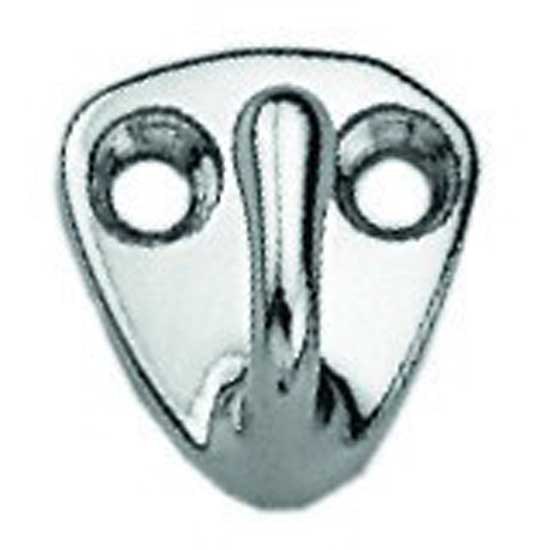 Plastimo 402883 Крюк из хромированной латуни Серебристый Silver 25 x 25 mm 