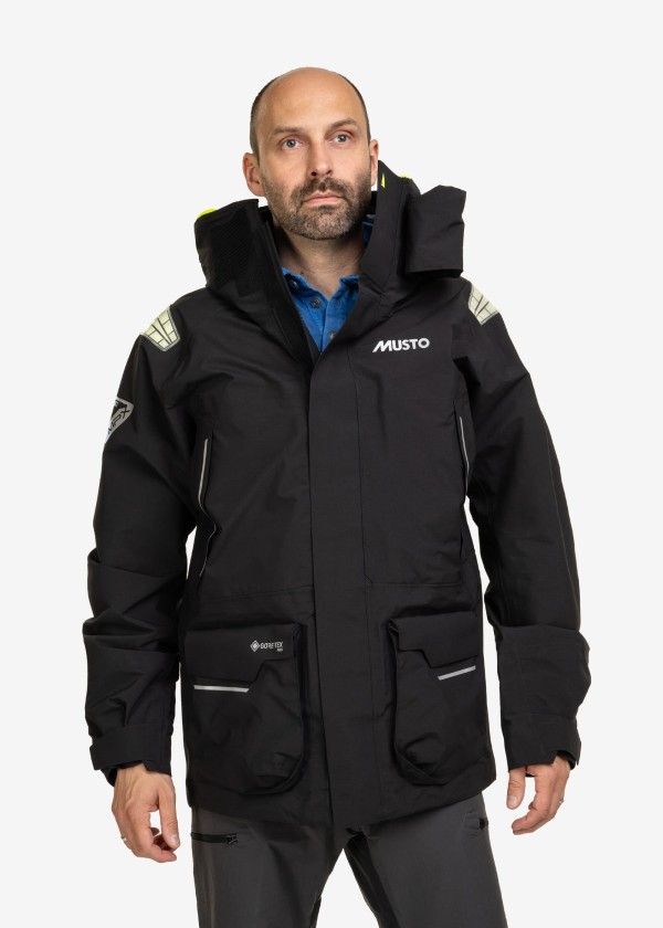 Купить MUSTO 82307_990-M Мужская куртка MPX GORE-TEX Pro Offshore 2.0 / чёрная / Размер одежды: М 7ft.ru в интернет магазине Семь Футов