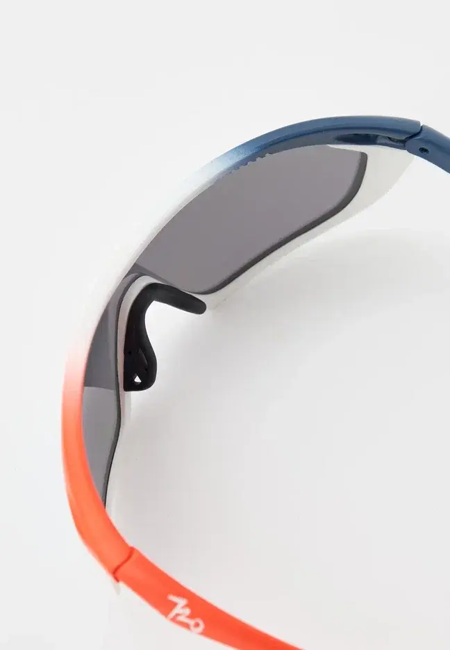Купить Спортивные очки с диоптриями 720armour Analog Pro / Matte Dark Grey Blue / Matte Neon Red Orange / Matte White Gasket / Smoke Full Blue White Lens, rx-234/b355g-9 7ft.ru в интернет магазине Семь Футов