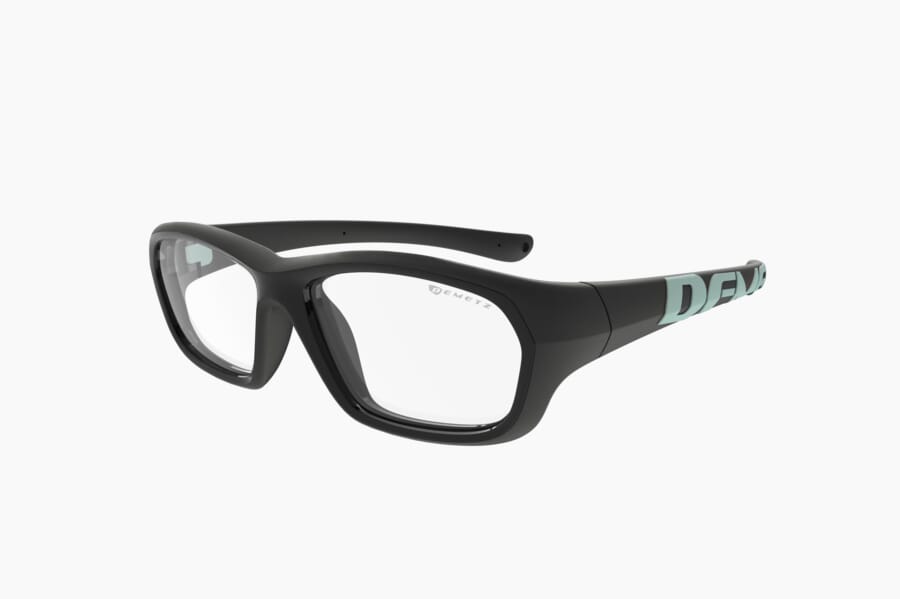 Купить Спортивные очки с диоптриями Demetz Softness R / Black / Light Mint Colorless Cat.0, softness514953 7ft.ru в интернет магазине Семь Футов