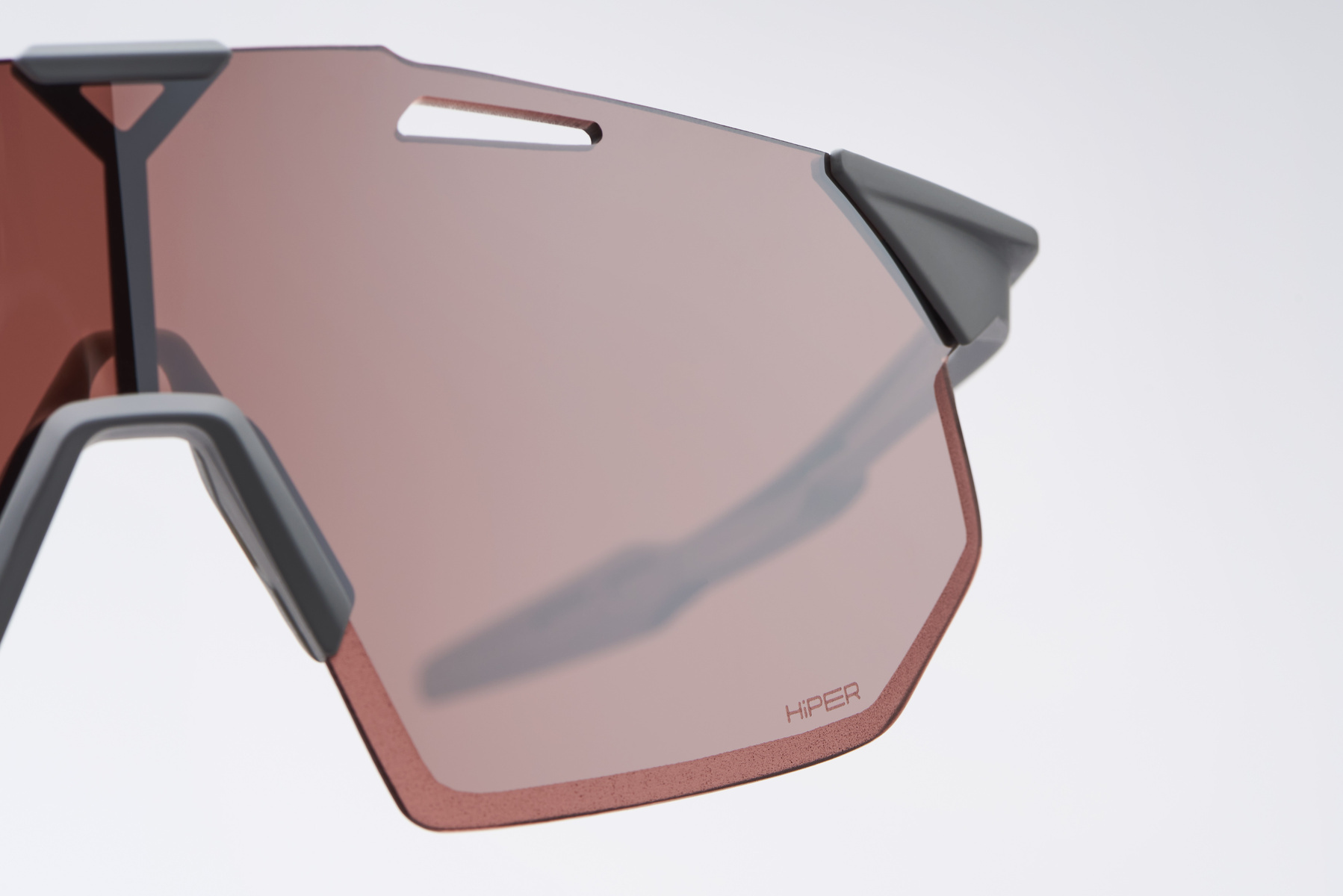 Купить Спортивные очки 100% Hypercraft SQ / Matte Stone Grey / HiPER Crimson Silver Mirror Lens, 60001-00001 7ft.ru в интернет магазине Семь Футов
