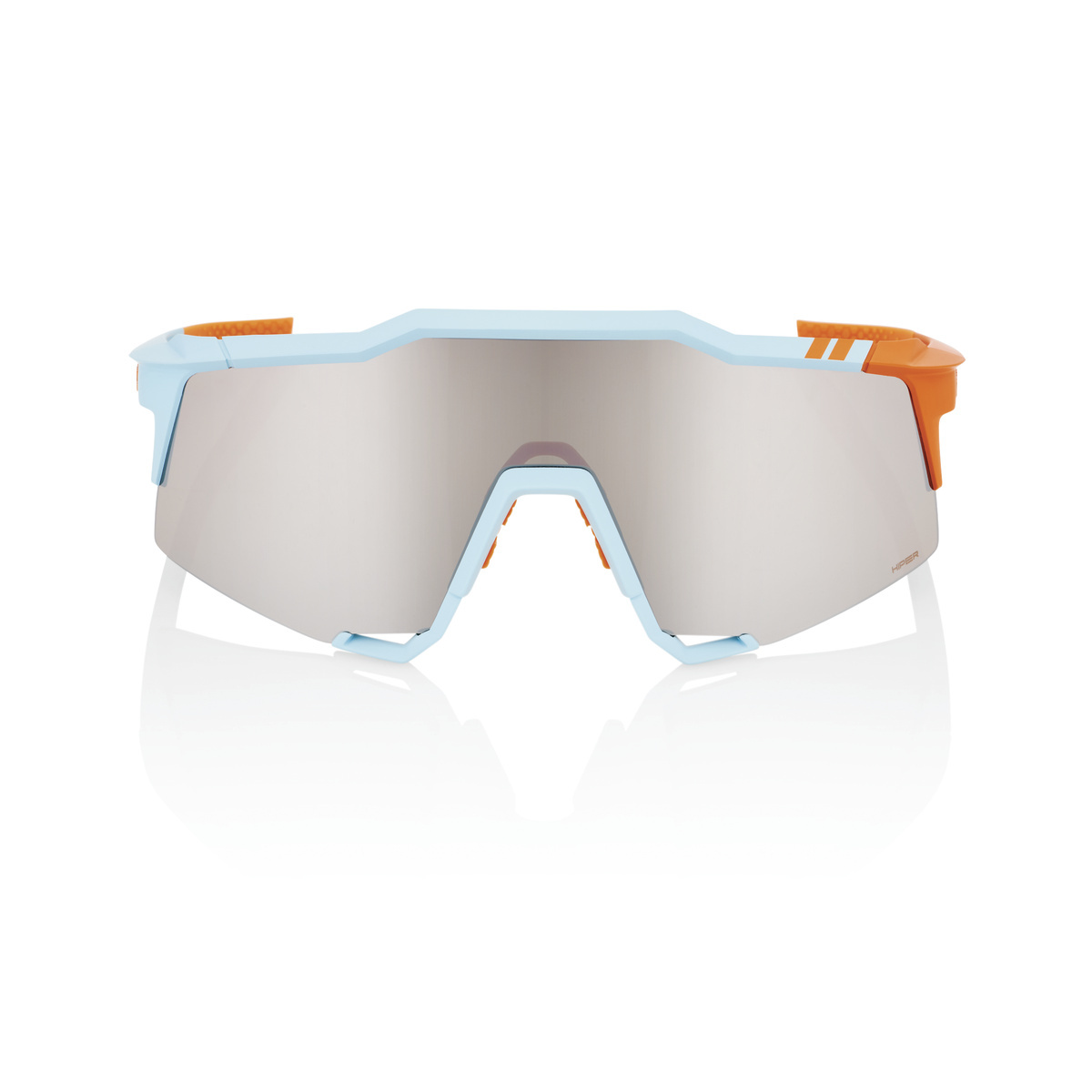 Купить Спортивные очки с диоптриями 100% Speedcraft / Soft Tact Two Tone / HiPER Silver Mirror Lens, rx-056/60007-00016 7ft.ru в интернет магазине Семь Футов