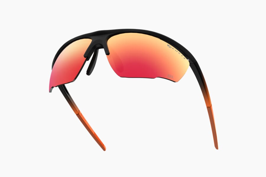 Купить Спортивные очки с диоптриями Demetz Relief L / Matte Black / Matte Orange Purple Mirror Red Cat.3, rx-194/relief5164vs67 7ft.ru в интернет магазине Семь Футов