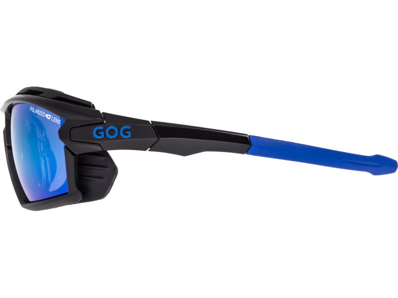 Купить Спортивные очки с диоптриями GOG Glaze / Black-Blue / Polarized White-Blue Lens, rx-e357-3pr 7ft.ru в интернет магазине Семь Футов