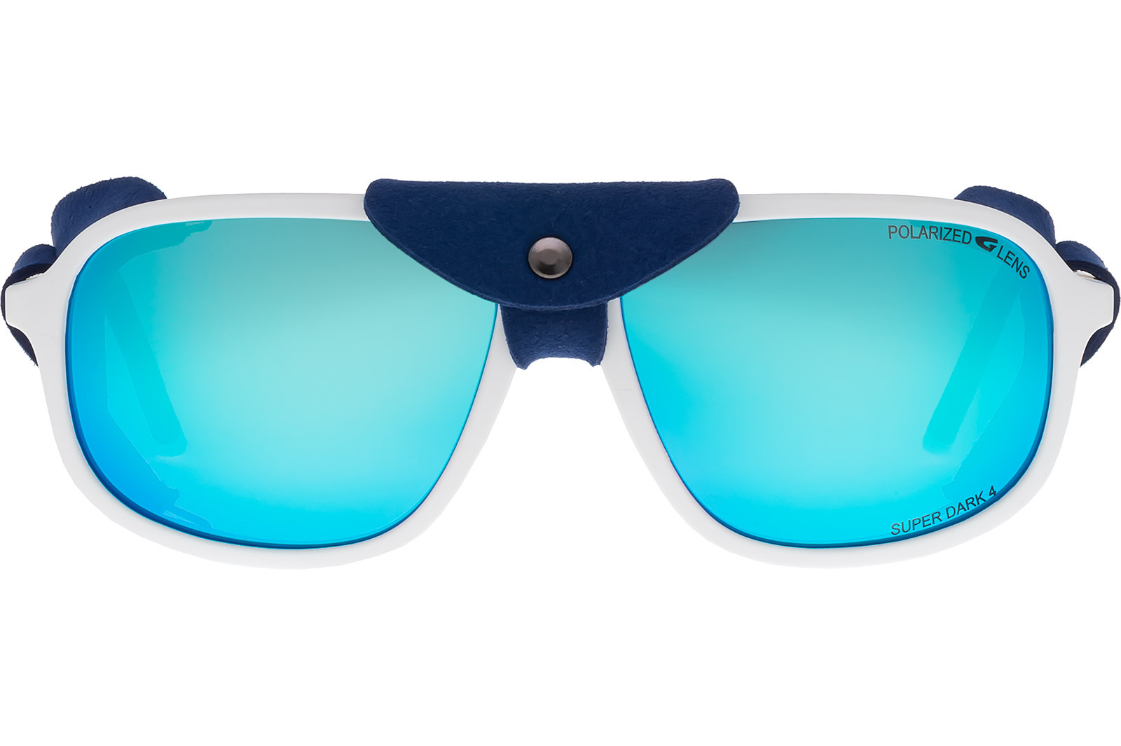 Купить Спортивные очки GOG Everest / Matt White-Navy Blue / Polarized Blue Lens, e400-2p 7ft.ru в интернет магазине Семь Футов