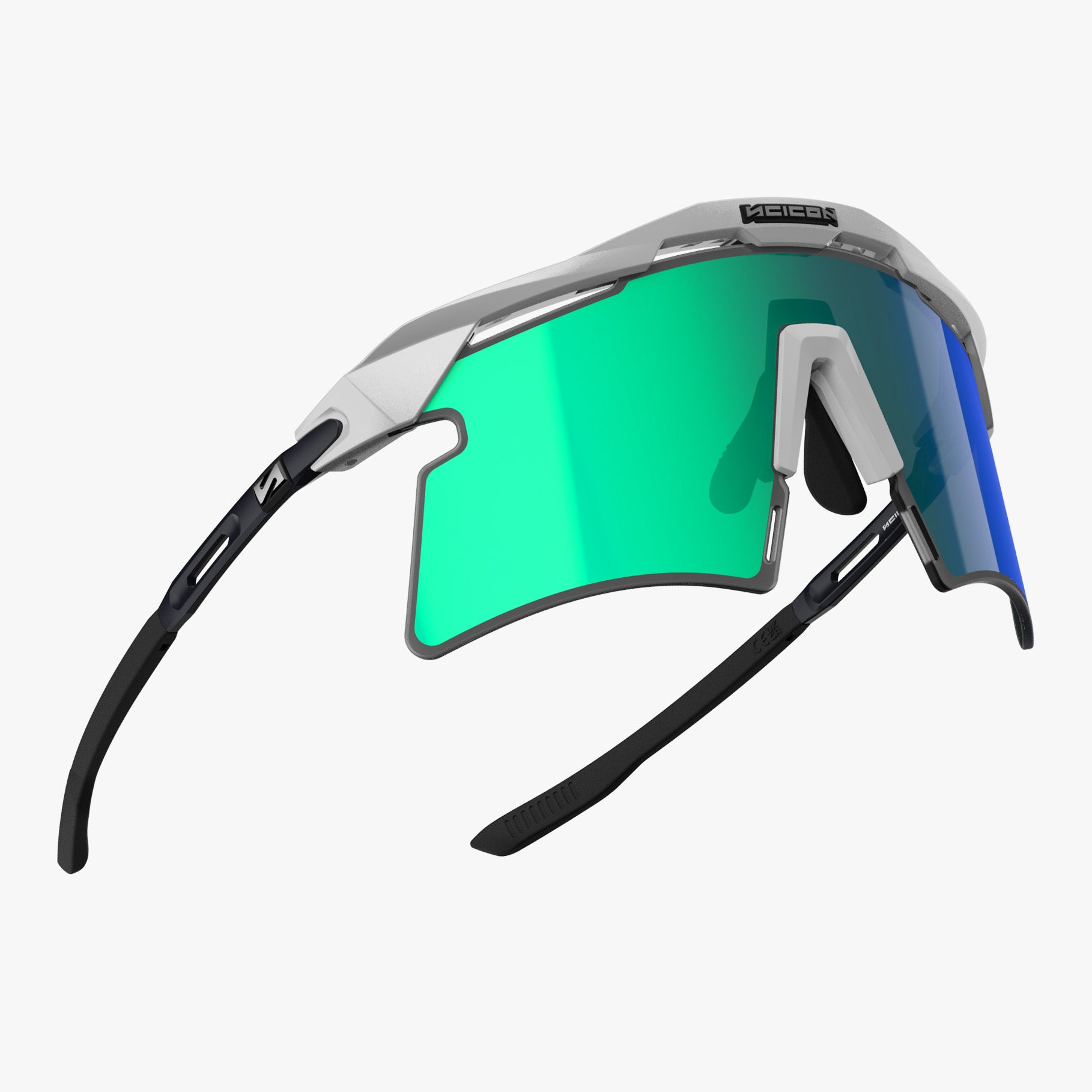 Купить Спортивные очки c диоптриями Scicon Aeroshade 2.0 Titanium Sunglasses White Matt Multi Mirror Blue/Green + Pink, rx-937/ey441718 7ft.ru в интернет магазине Семь Футов