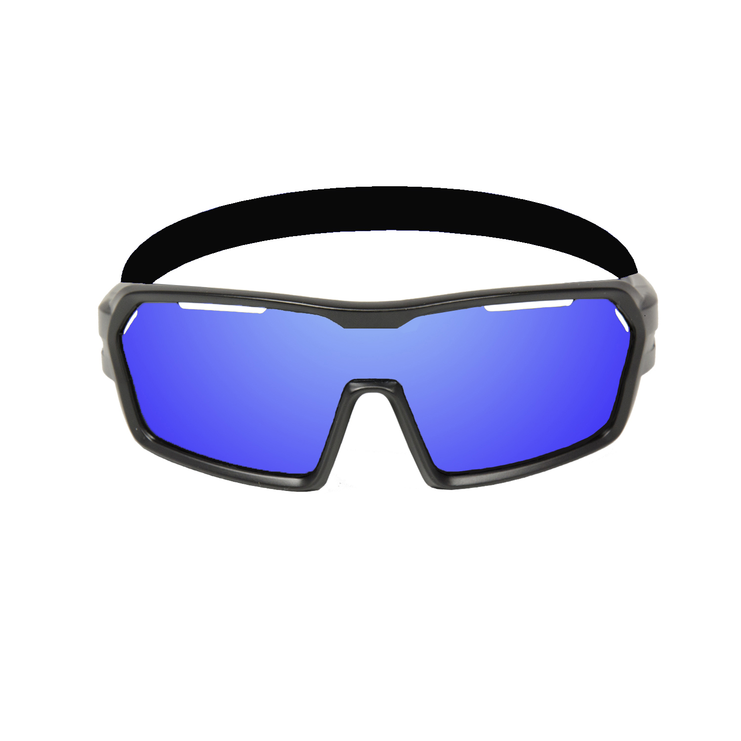 Купить Спортивные очки с диоптриями OCEAN Chameleon Matt Black / Revo Blue Polarized lenses, rx-687/3701.0 7ft.ru в интернет магазине Семь Футов