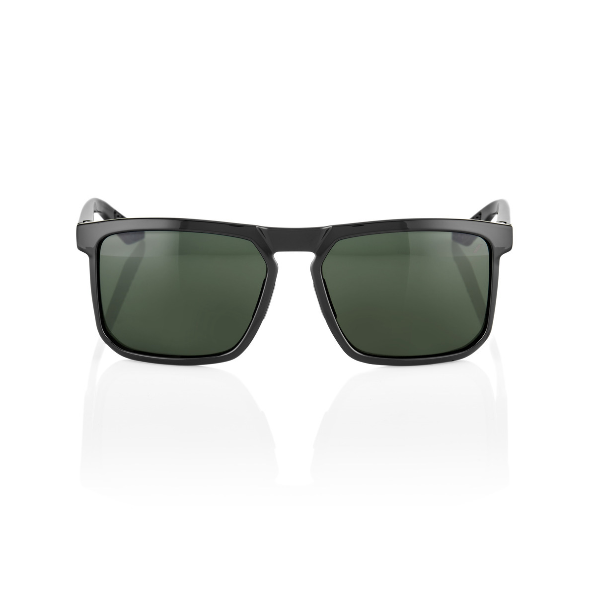 Купить Спортивные очки 100% RENSHAW - Gloss Black - Grey Green Lens - OS, 60021-00000 7ft.ru в интернет магазине Семь Футов